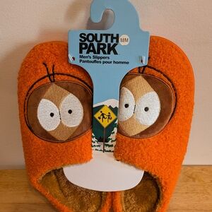 Kids' Orange Character Slippers